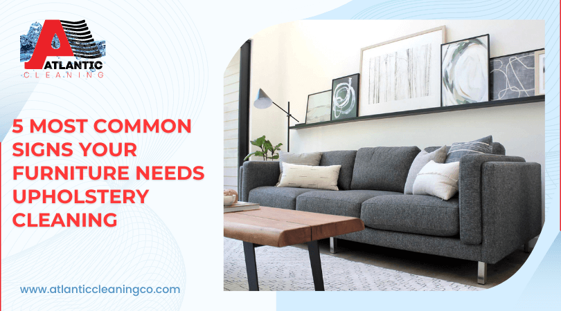 5 Most Common Signs Your Furniture Needs Upholstery Cleaning