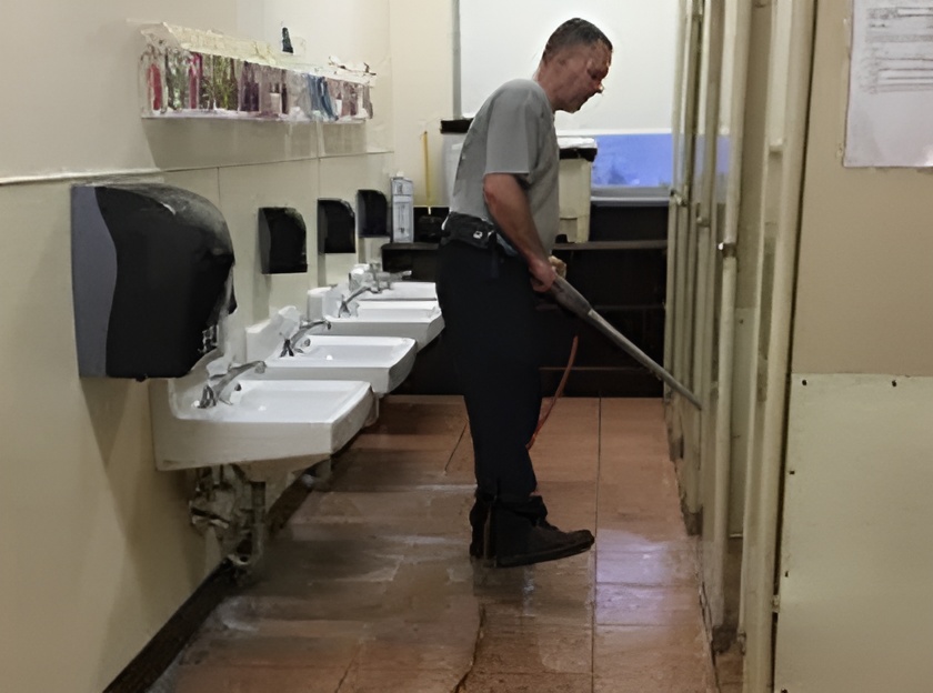 Restroom Cleaning